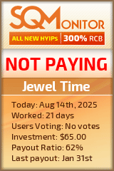 Jewel Time Project Status Button