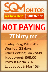 7Thirty.me Project Status Button