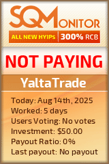 YaltaTrade Project Status Button