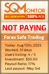 Forex Safe Trading Project Status Button