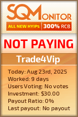 Trade4Vip Project Status Button
