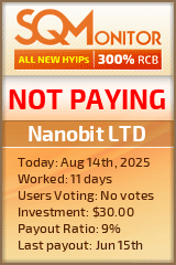 Nanobit LTD Project Status Button