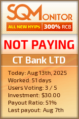 CT Bank LTD Project Status Button