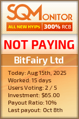 BitFairy Ltd Project Status Button