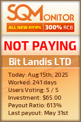 Bit Landis LTD Project Status Button