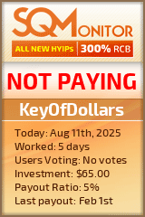 KeyOfDollars Project Status Button