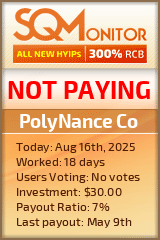 PolyNance Co Project Status Button