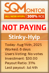 Stinky-Hyip Project Status Button