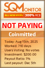 Coinmitted Project Status Button