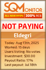 Eldegri Project Status Button
