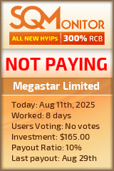 Megastar Limited Project Status Button