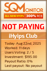 iHyips Club Project Status Button
