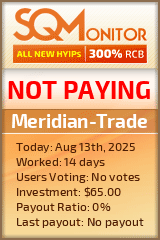 Meridian-Trade Project Status Button