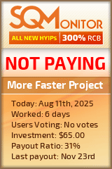 More Faster Project Project Status Button
