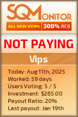 Vips Project Status Button