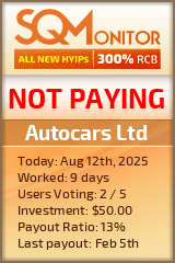 Autocars Ltd Project Status Button