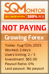 Growing Forex Project Status Button