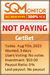 GetBet Project Status Button
