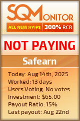 Safearn Project Status Button