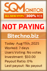 Bitechno.biz Project Status Button