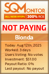 Bionda Project Status Button