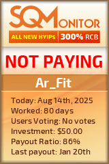Ar_Fit Project Status Button