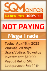 Mega Trade Project Status Button