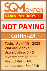 Coffin-2X Project Status Button