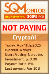 CryptoAI Project Status Button