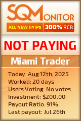 Miami Trader Project Status Button