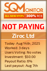 Ziroc Ltd Project Status Button