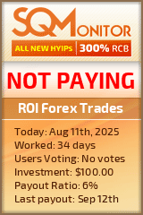 ROI Forex Trades Project Status Button
