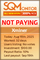 Xminer Project Status Button