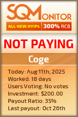Coge Project Status Button
