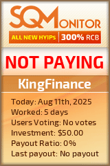 KingFinance Project Status Button