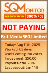 Brit Media360 Limited Project Status Button