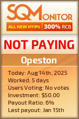 Opeston Project Status Button