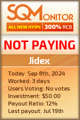 Jidex Project Status Button