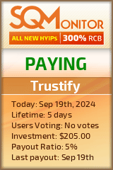 Trustify Project Status Button