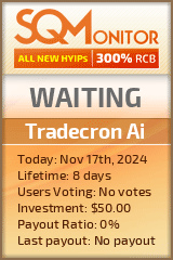 Tradecron Ai Project Status Button