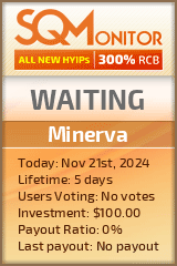 Minerva Project Status Button