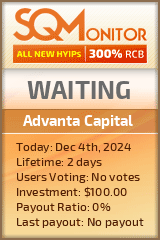 Advanta Capital Project Status Button