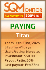 Titan Project Status Button