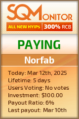 Norfab Project Status Button