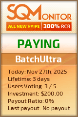 BatchUltra Project Status Button