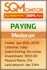 Modorun Project Status Button