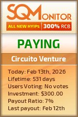 Circuito Venture Project Status Button
