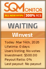 Winvest Project Status Button