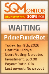 PrimeFundeBot Project Status Button