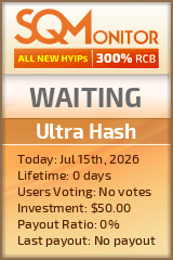 Ultra Hash Project Status Button